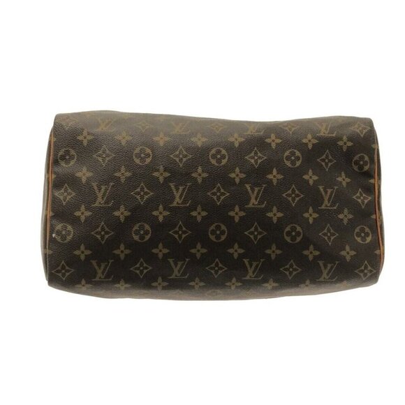 100%v Authentic LOUIS VUITTON Speedy 35 Monogram Handbag - Picture 4 of 14
